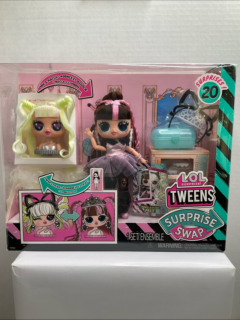 L.O.L. Surprise! Tweens Doll Set - Black and Pink